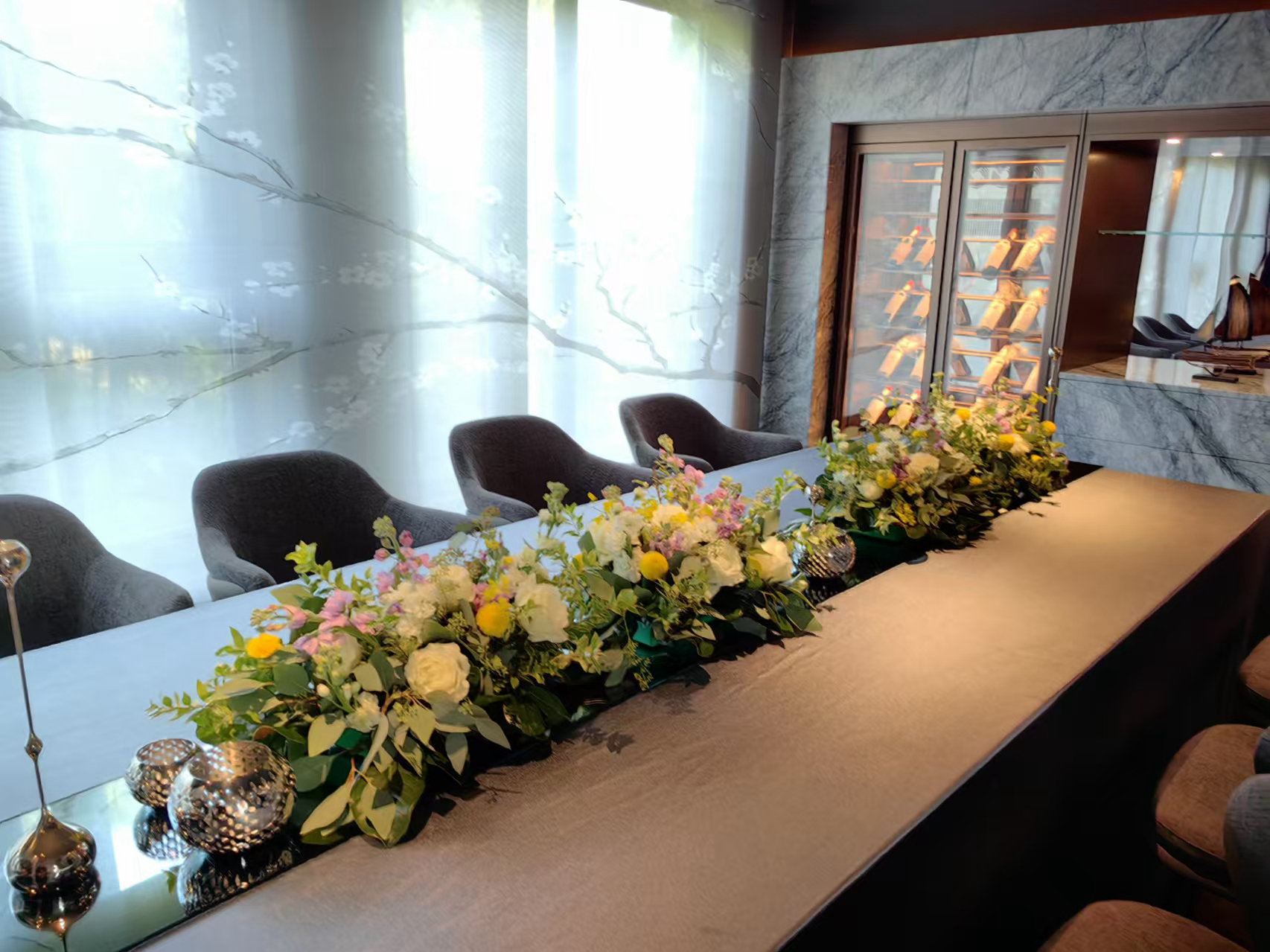 會議桌花